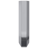 Vidaxl zeskantsleutel 2 pcs zilver 32 x 86 mm staal