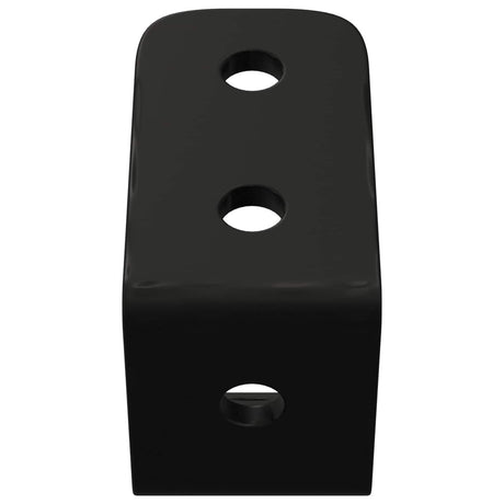 Vidaxl haken 12 pcs zwart m5 x 110 mm ijzer
