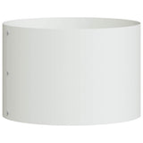Vidaxl plantenring wit 30 x 30 x 20 cm koudgewalst staal