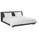 Vidaxl dekbed met kussen 3 pcs wit microvezel