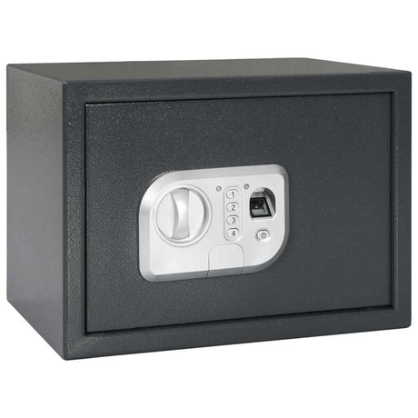 Vidaxl digitale kluis met slot donkergrijs 35 x 25 x 25 cm staal