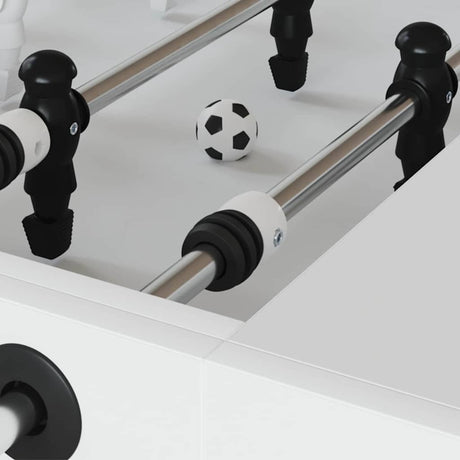 Vidaxl voetbaltafel bumpers 3 x 3 x 2 cm stang 16 pcs zwart kunststof