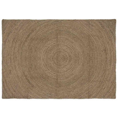 Vidaxl vloerkleden rechthoekig grijs 120 x 170 cm jute