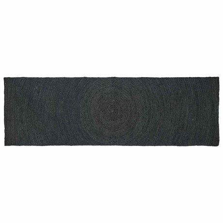 Vidaxl vloerkleden rechthoekig donkergrijs 80 x 200 cm jute