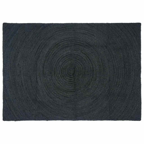 Vidaxl vloerkleden rechthoekig donkergrijs 140 x 200 cm jute