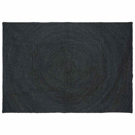 Vidaxl vloerkleden rechthoekig donkergrijs 160 x 230 cm jute