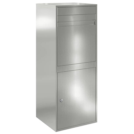 Vidaxl pakket inwerp box zwart 41 x 38 x 103 cm gegalvaniseerd staal