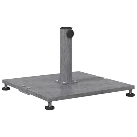Vidaxl parasolvoet donkergrijze houtlook 45 x 45 x 31 cm
