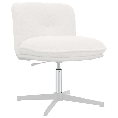 Vidaxl kantoorstoel gascilinder chroom 318-473 mm ijzer