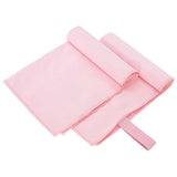 Vidaxl sporthanddoeken 2 pcs roze 50 x 30 cm polyester en polyamide