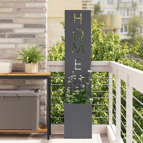 Vidaxl tuin privacy screen fretwerk antraciet 32 x 32 x 150 cm