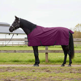 Vidaxl paardendeken donkergroen en zwart 115 cm polyester