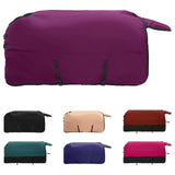 Vidaxl paardendeken donkergroen en zwart 115 cm polyester