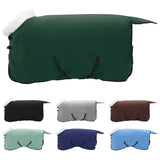 Vidaxl paardendeken volledig donkergroen 145 cm polar fleece