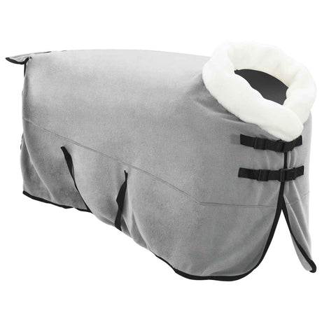 Vidaxl paardendeken volledig donkergroen 145 cm polar fleece