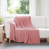 Vidaxl kleden 6 pcs roze 200 x 150 cm fleece