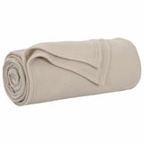 Vidaxl kleden 24 pcs beige 270 x 240 cm fleece