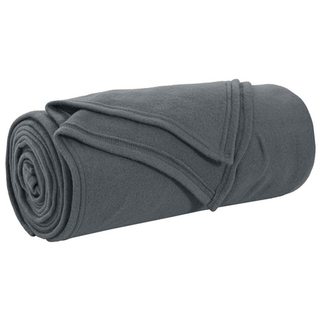 Vidaxl kleden 24 pcs donkergrijs 270 x 240 cm fleece