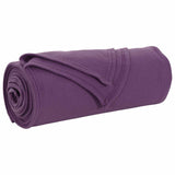 Vidaxl kleden 24 pcs paars 240 x 220 cm fleece