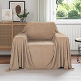 Vidaxl kleden 6 pcs kameel 210 x 140 cm fleece