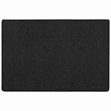 Vidaxl tapijt loper antraciet 100 x 150 cm 100% polypropyleen