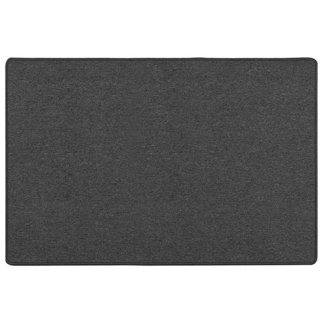 Vidaxl tapijt loper donkergrijs 100 x 150 cm 100% polypropyleen