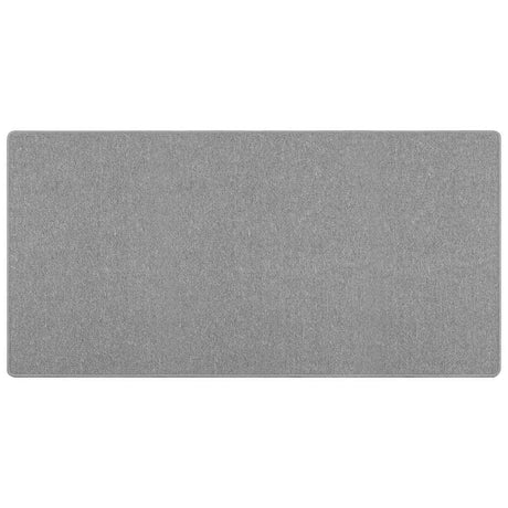Vidaxl tapijt loper lichtgrijs 100 x 200 cm 100% polypropyleen