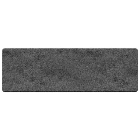 Vidaxl tapijt loper grijs 80 x 500 cm 100% polypropylene tuft