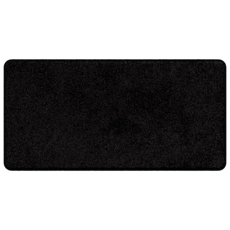 Vidaxl tapijt loper zwart 50 x 100 cm 100% polypropylene tuft