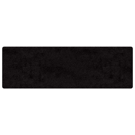 Vidaxl tapijt loper zwart 50 x 200 cm 100% polypropylene tuft
