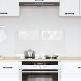 Vidaxl keuken achterwand doorzichtig 80 x 40 cm gehard glas