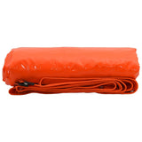 Vidaxl zeil 650g m² oranje 2,5 x 4,5 m canvas met pvc-coating