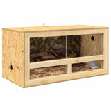 Vidaxl terrarium bruin 80 x 40 x 40 cm osb