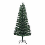Vidaxl kunstkerstboom met 250 led met standaard groen 210 cm pvc