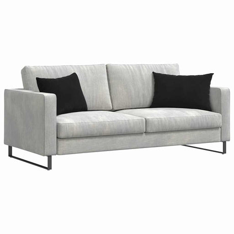 Vidaxl sofa kussens 2 stuks zwart 60 x 40 cm cordstof