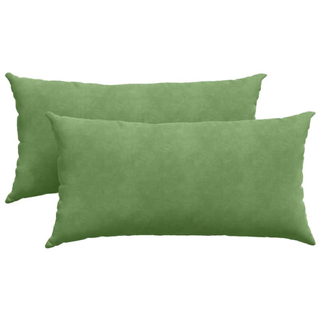 Vidaxl sofa kussens 2 stuks lichtgroen 80 x 40 cm cordstof