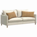 Vidaxl sofa kussens 2 stuks bruin 80 x 40 cm cordstof
