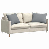 Vidaxl sofa kussens 2 pcs lichtgrijs 70 x 50 cm stof
