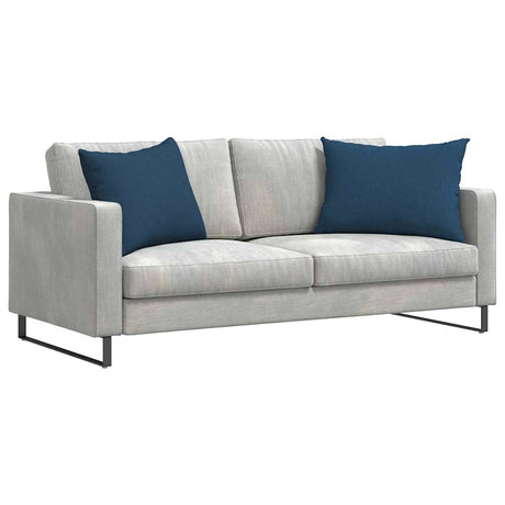 Vidaxl sofa kussens 2 pcs blauw 70 x 50 cm stof