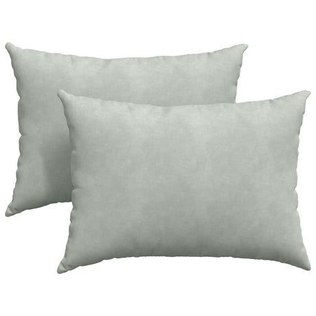 Vidaxl sofa kussens 2 stuks lichtgrijs 70 x 50 cm cordstof