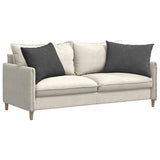 Vidaxl sofa kussens 2 stuks donkergrijs 70 x 50 cm cordstof
