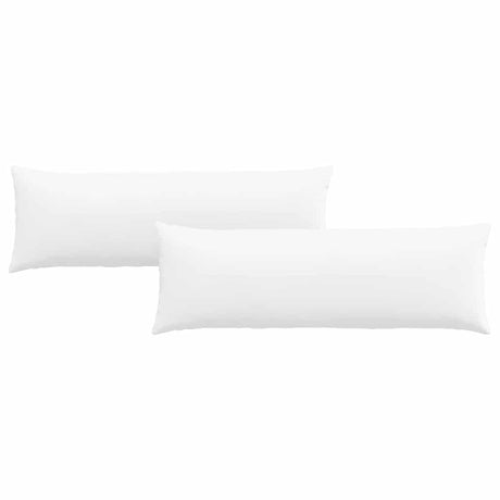 Vidaxl sofa kussens 2 pcs wit 120 x 40 cm stof