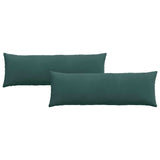 Vidaxl sofa kussens 2 stuks donkergroen 120 x 40 cm cordstof