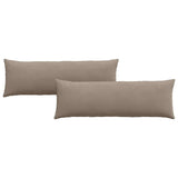 Vidaxl sofa kussens 2 stuks taupe 120 x 40 cm stof