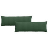 Vidaxl sofa kussens 2 stuks donkergroen 120 x 40 cm cordstof
