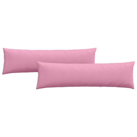 Vidaxl sofa kussens 2 pcs roze 145 x 40 cm stof