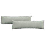 Vidaxl sofa kussens 2 stuks lichtgrijs 145 x 40 cm cordstof