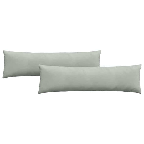 Vidaxl sofa kussens 2 stuks lichtgrijs 145 x 40 cm cordstof