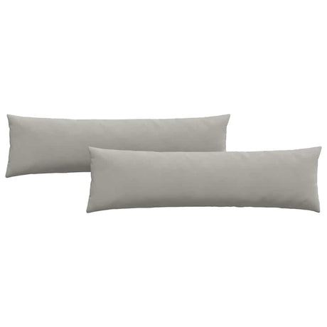 Vidaxl sofa kussens 2 stuks lichtgrijs 145 x 40 cm stof