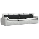 Vidaxl sofa kussens 2 stuks zwart 145 x 40 cm stof